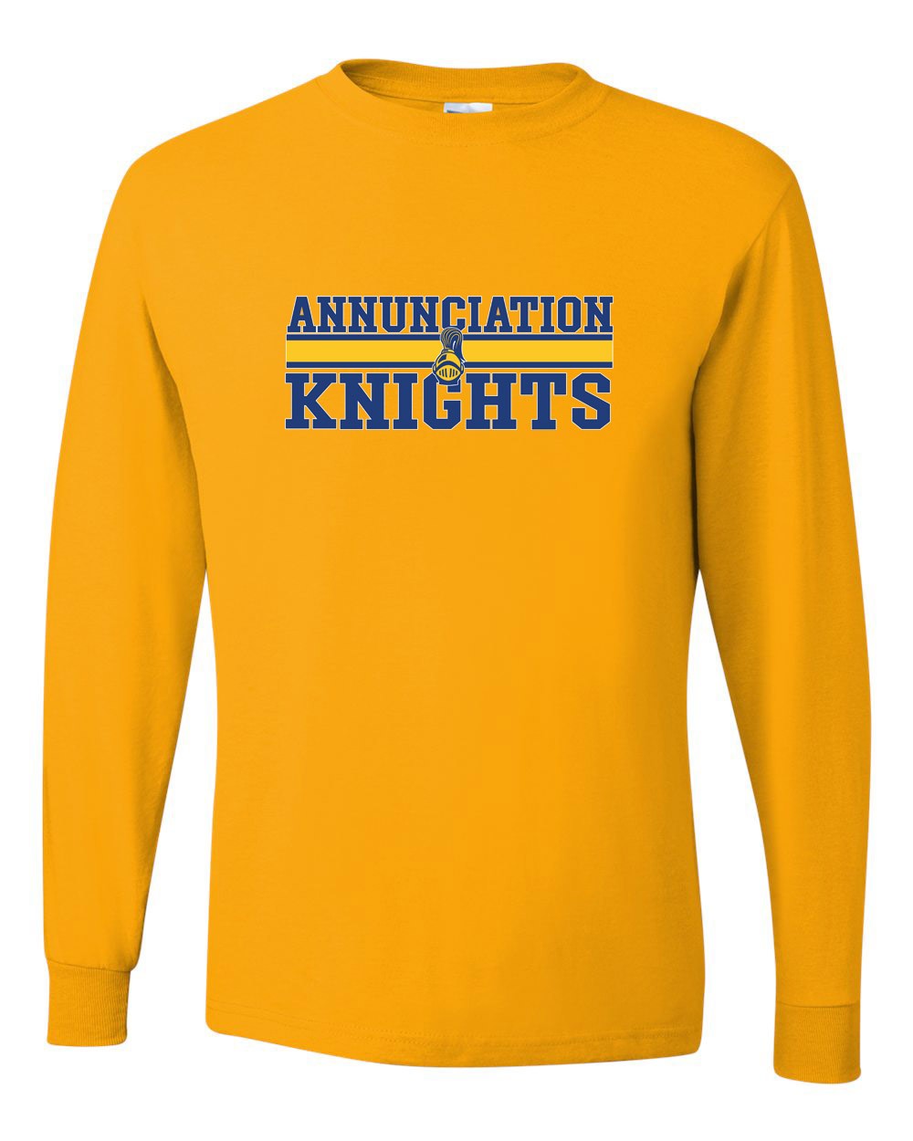 ANN Spirit L/S T-Shirt w/ Annunciation Knights Logo #24 2-3 Weeks for Fulfillment