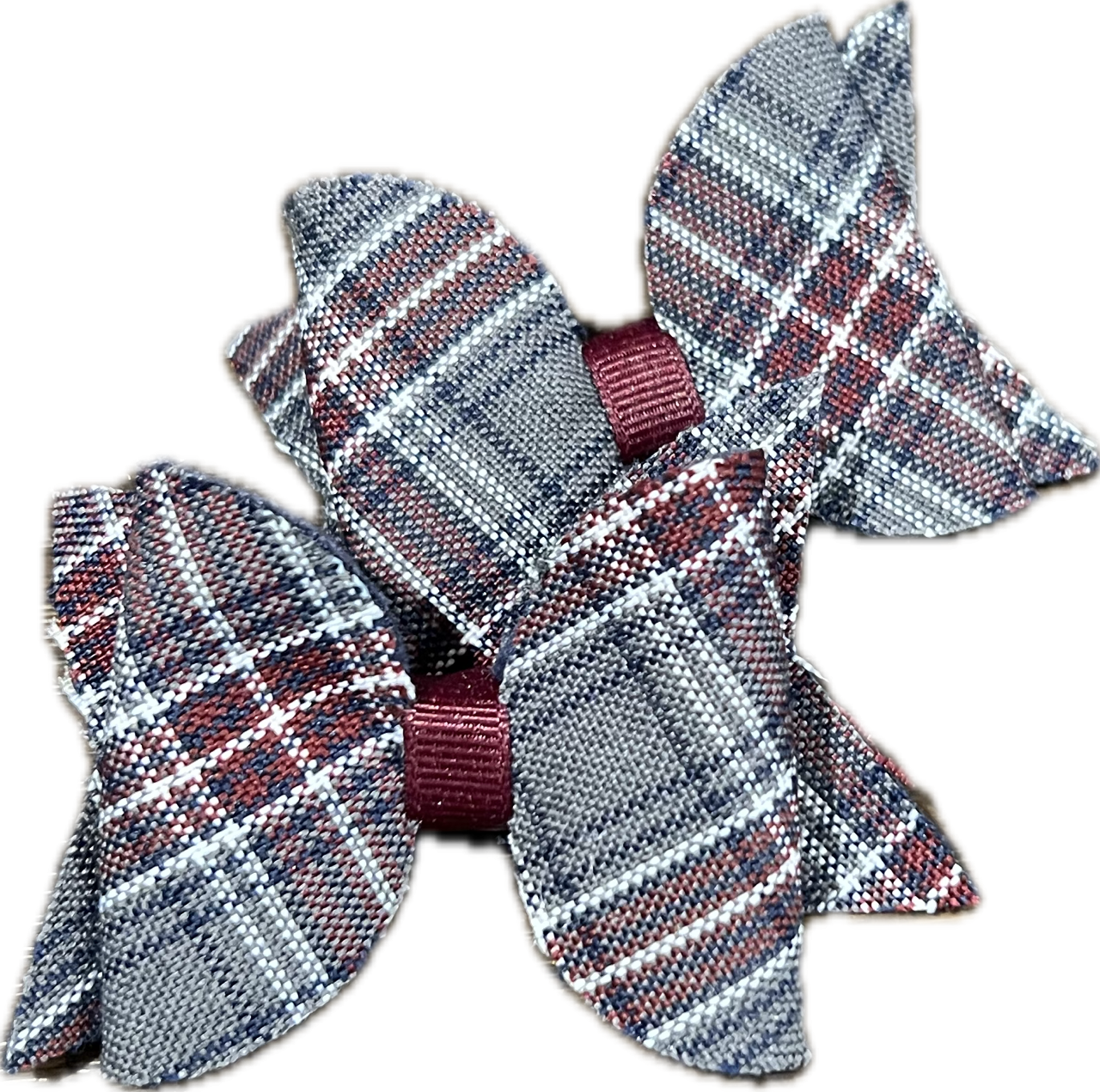 Plaid 06T Butterfly Pig Tails