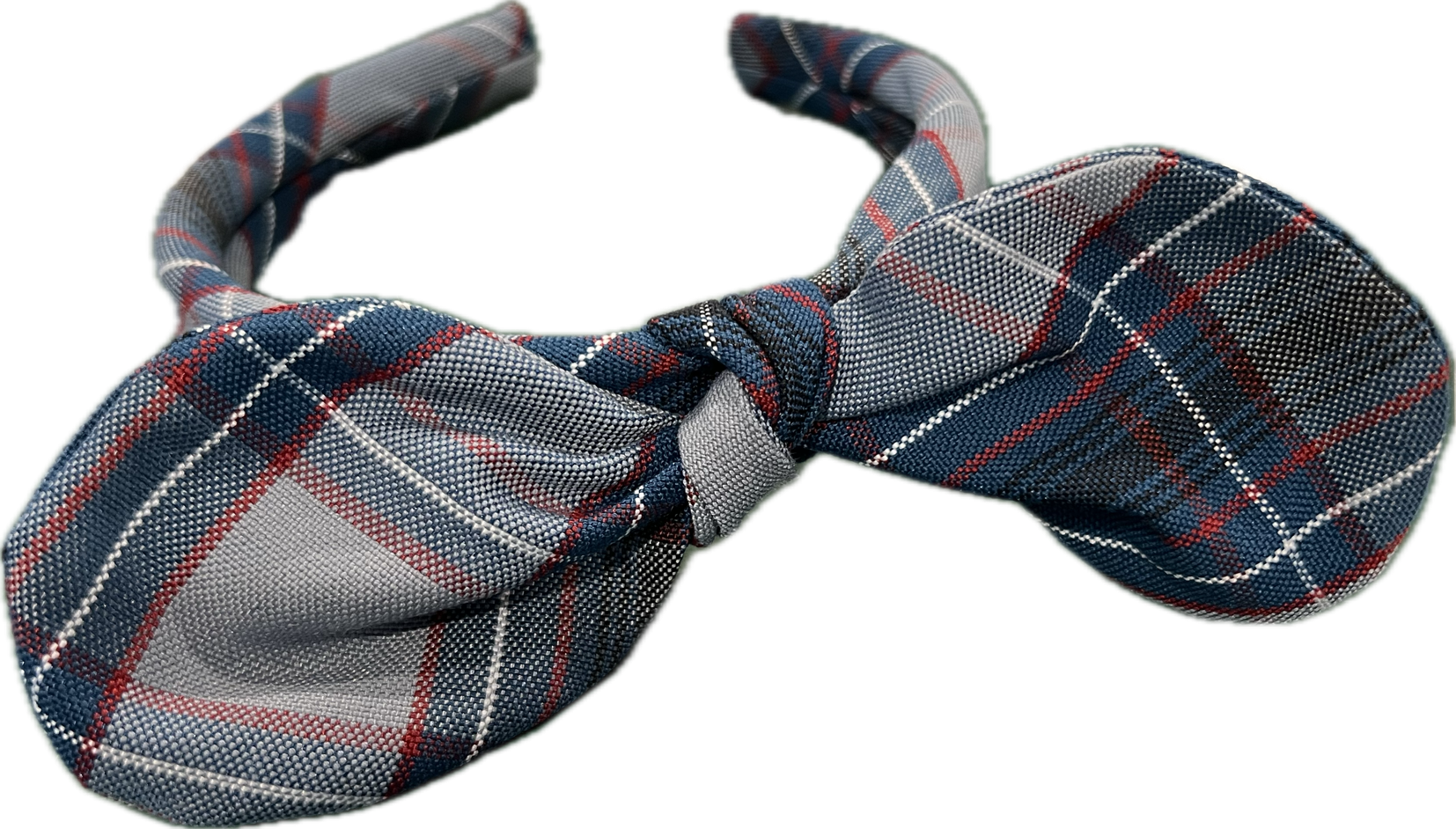 Plaid 82 Hourglass Bow Headband