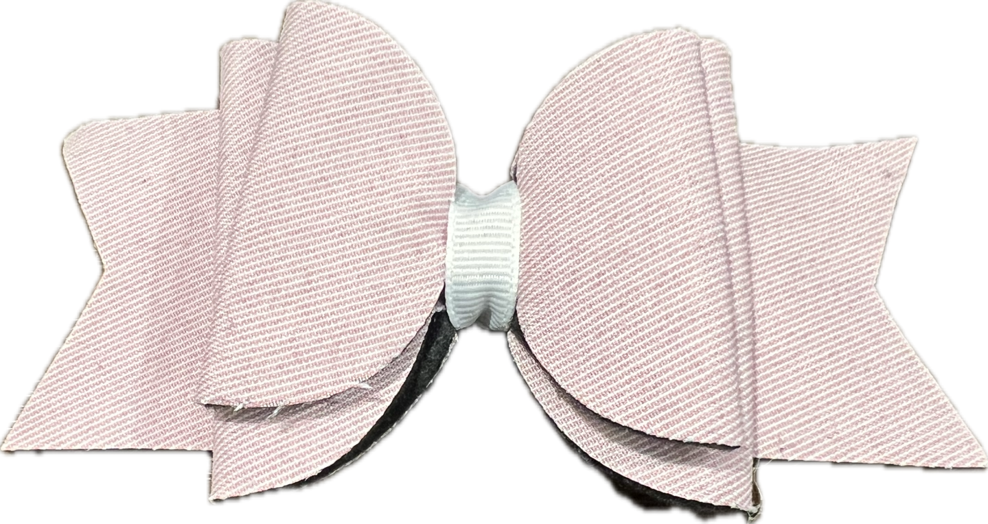 Plaid 02PK Large Butterfly Bow