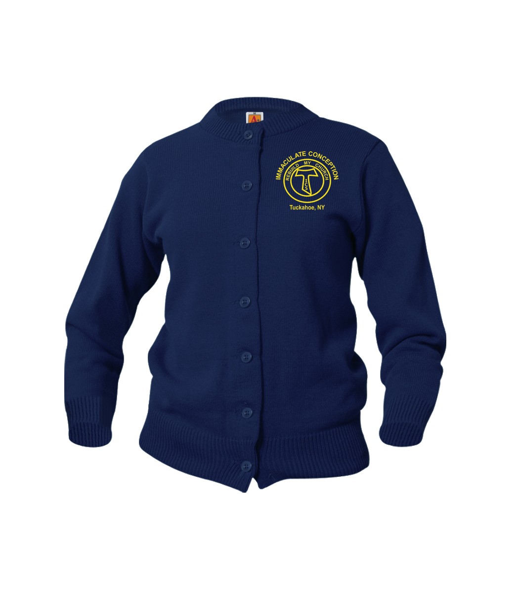 ICS Girls' Cardigan w/ Logo