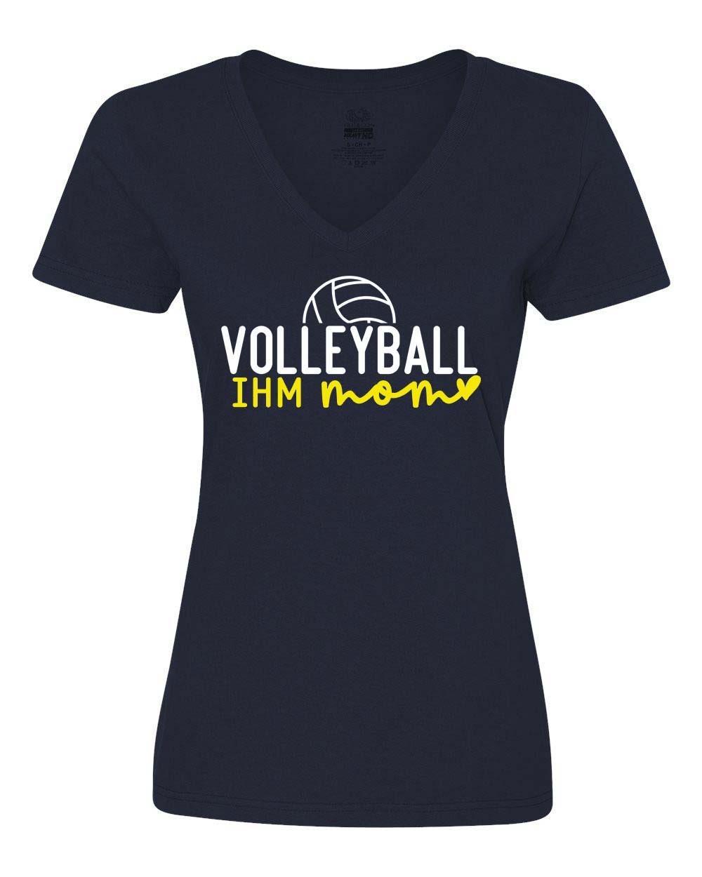 IHM Volleyball Mom S/S T-Shirt w/ Logo - Please Allow 2-3 Weeks For ...