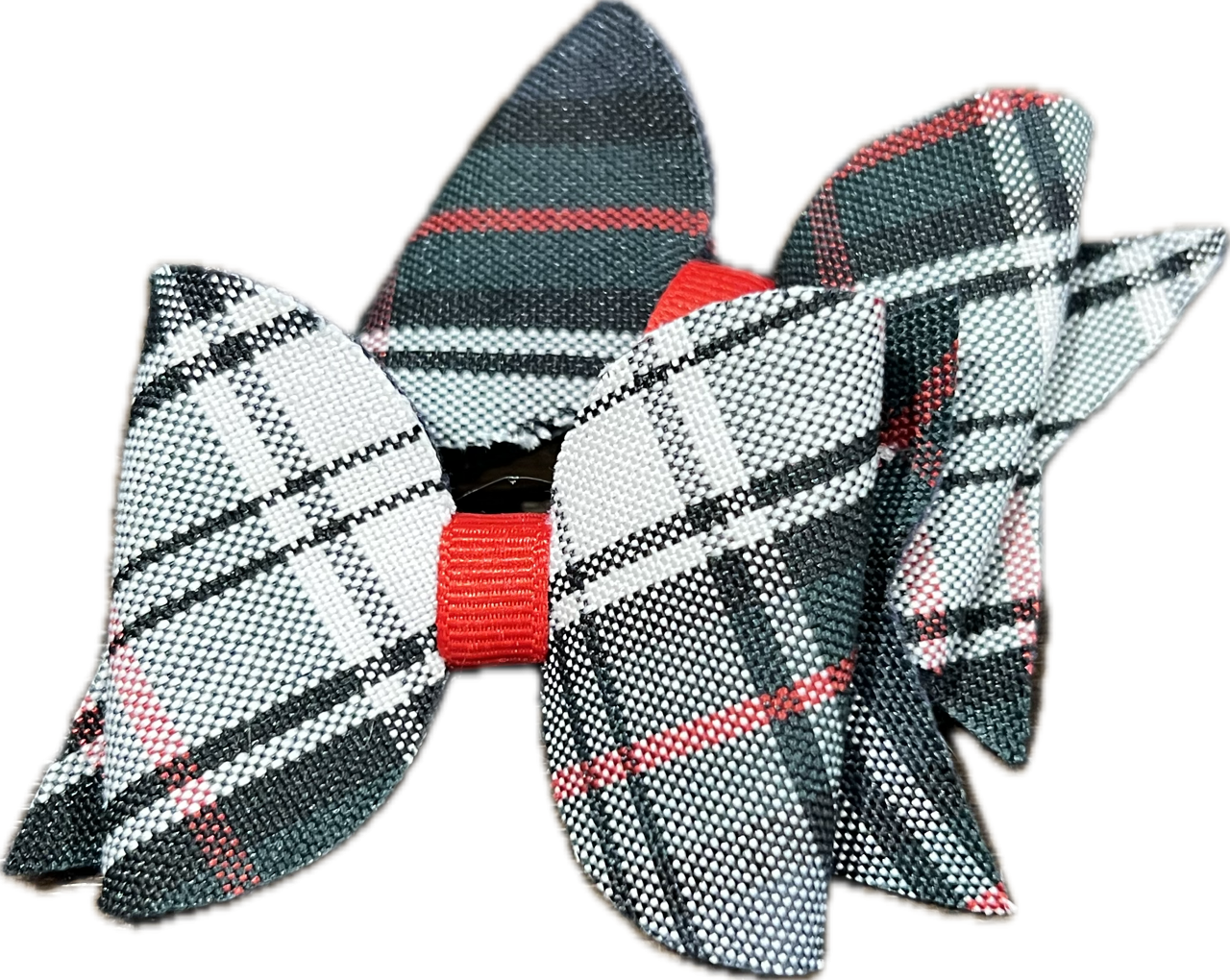 Plaid 50 Butterfly Pig Tail