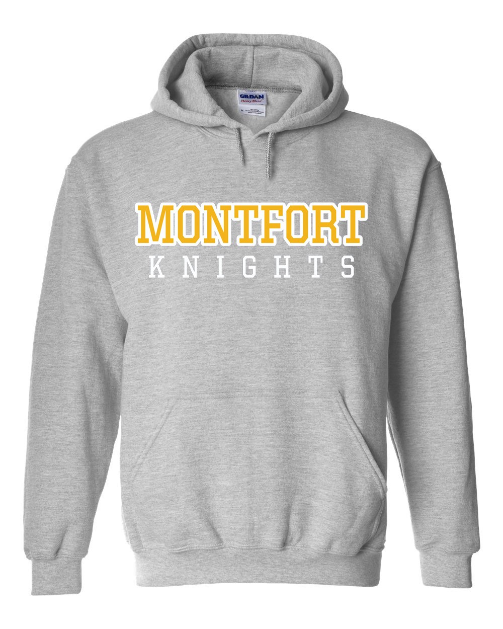 MONTFORT Spirit Hoodie w/ Gold Logo #13