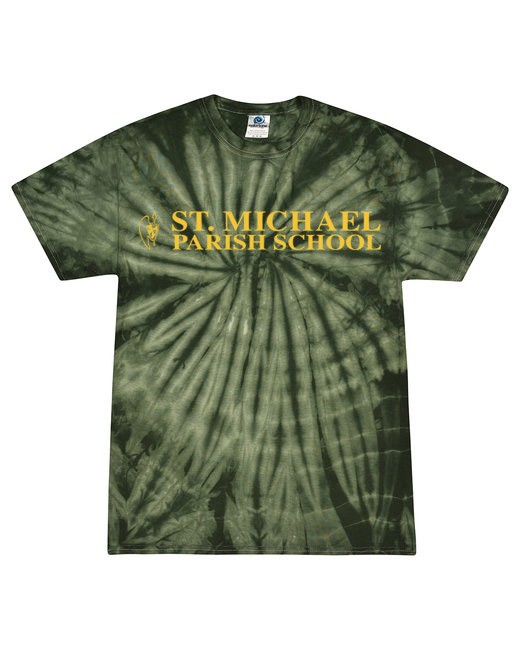 SMSU Spirit S/S Tie Dye T-Shirt w/ Gold Logo #6 - Please Allow 2-3 Weeks for Fulfillment