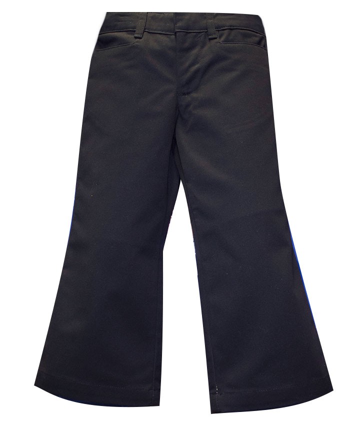 Girls Navy Flat Front Pants - ICS GIRLS 1-5 - Immaculate Conception School