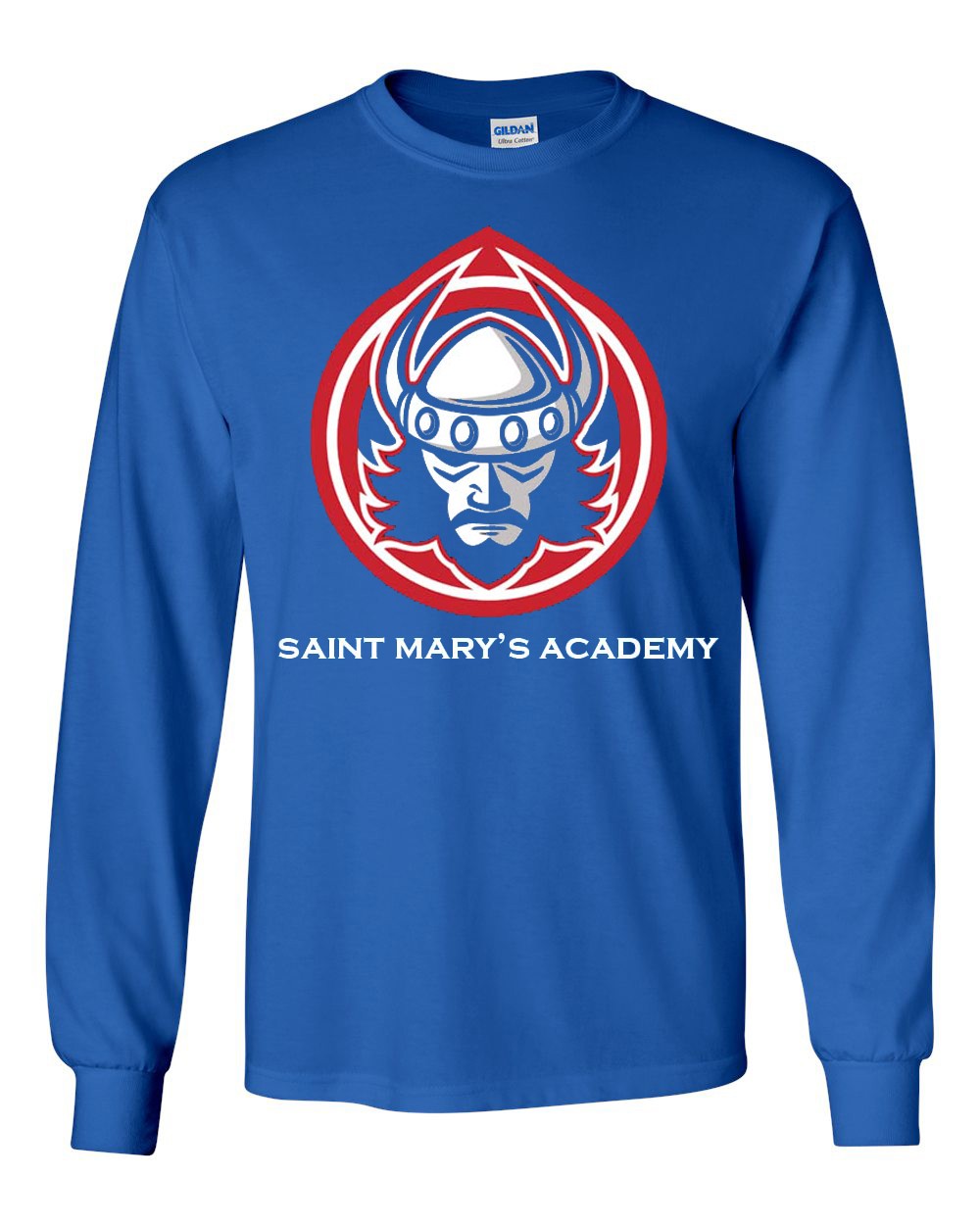 SMA Spirit L/S T-Shirt w/ Viking Logo #7- Please Allow 2-3 Weeks for Fulfillment