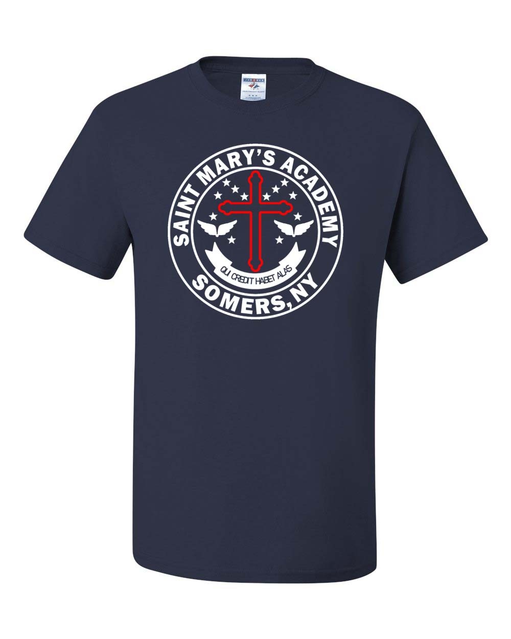 SMA Spirit S/S T-Shirt w/ Crest Logo  #4-5