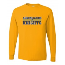 ANN Spirit L/S T-Shirt w/ Annunciation Knights Logo #24 2-3 Weeks for Fulfillment