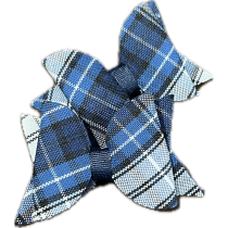Plaid 85 Butterfly Pig Tails