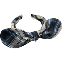 Plaid 85 Hourglass Bow Headband