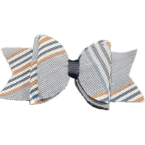 Plaid 08N Large Butterfly Bow