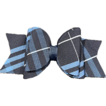 Plaid 3D Large Butterfly Bow