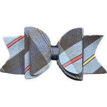 Plaid 41 Large Butterfly Bow