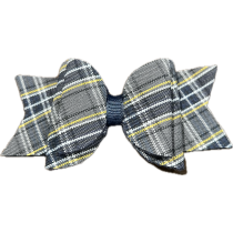 Plaid 42 Large Butterfly Bow
