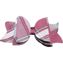 Plaid 54 Large Butterfly Bow