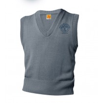 ICS Grey Vest w/ School Logo* Optional