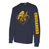 ICS Spirit L/S T-Shirt w/ Gold Logo #15