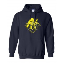 ICS Spirit Pullover Hoodie w/ Yellow Logo #26