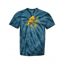 ICS Spirit S/S Tie Dye T-Shirt w/ Gold Logo #6
