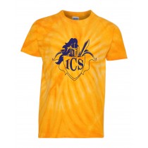 ICS Spirit S/S Tie Dye T-Shirt w/ Navy Logo #8