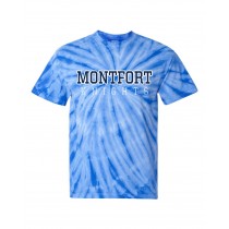 MONTFORT Spirit S/S Tie Dye T-Shirt w/ Navy Logo #4 -Please Allow 2-3 Weeks for Fulfillment