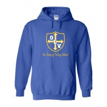 OLV Spirit Pullover Hoodie w/ Gold Logo #34-36- Please Allow 2-3 Weeks for Fulfillment