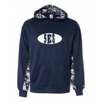 SES Spirit Digital Color Block Hoodie w/ White Logo #13 - Please Allow 3-4 Weeks for Fulfillment