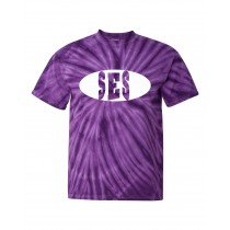 SES Spirit S/S Tie Dye T-Shirt w/ White Logo #3-5- Please Allow 2-3 Weeks for Fulfillment