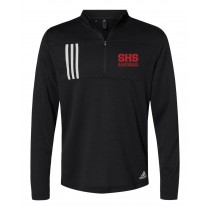 SHS Spirit Adidas 3 Stripe Men's Quarter Zip w/ SHS Logo #55-57 - Please Allow 3-4 Weeks for Fulfillment