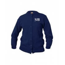 SJB Girls' Cardigan w/ Logo