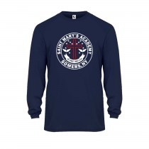 SMA Spirit L/S Performance T-Shirt w/ Crest Logo #11 - Please Allow 3-4 Weeks for Fulfillment