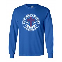 SMA Spirit L/S T-Shirt w/ Crest Logo #9- Please Allow 2-3 Weeks for Fulfillment