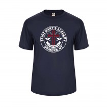 SMA Spirit S/S Performance T-Shirt w/ Crest Logo #3- Please Allow 3-4 Weeks for Fulfillment
