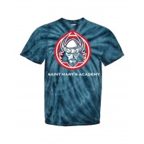 SMA Spirit S/S Tie Dye T-Shirt w/ Viking Logo #14